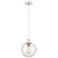 Boudreaux 8" Wide 1-Light Mini Pendant - Matte White