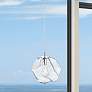 2_Boulder 12" Wide Chrome and Clear Glass LED Mini Pendant