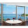 4_Boulder 12" Wide Chrome and Clear Glass LED Mini Pendant more views