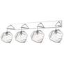 2_Boulder 31 3/4" Wide Stainless Steel 4-Light LED Bath Light