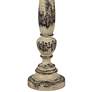 3_Boulder 65" Distressed Black and Cream White Floor Lamp more views