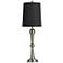 Boulder Gold - Steel Buffet Lamp With Black Shade
