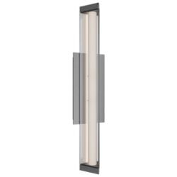 Boulevard 2.5"H x 18"W 1-Light Bath Vanity & Wall Light in Brushed Nickel