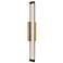 Boulevard 2.5"H x 24"W 1-Light Bath Vanity & Wall Light in Aged Brass