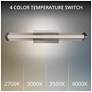 2_Boulevard 2.5"H x 24"W 1-Light Bath Vanity & Wall Light in Brushed Nickel more views