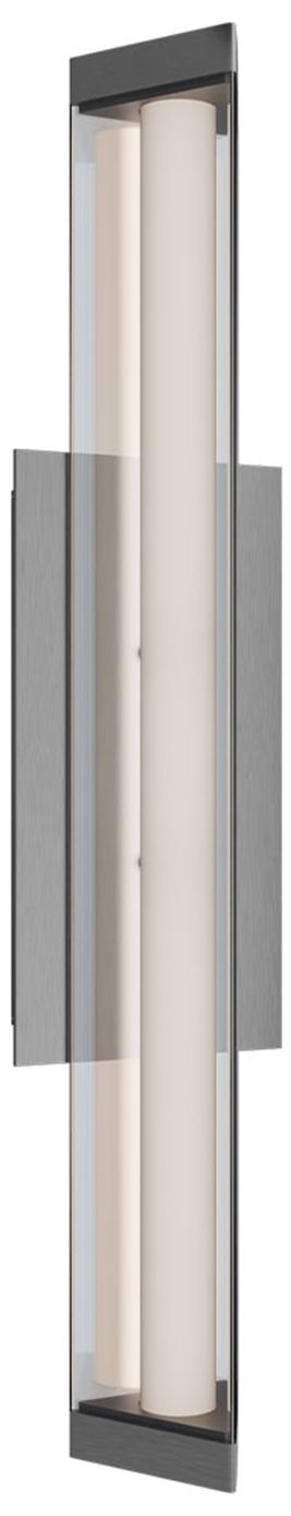 Boulevard 2.5"H x 18"W 1-Light Bath Vanity & Wall Light in Br