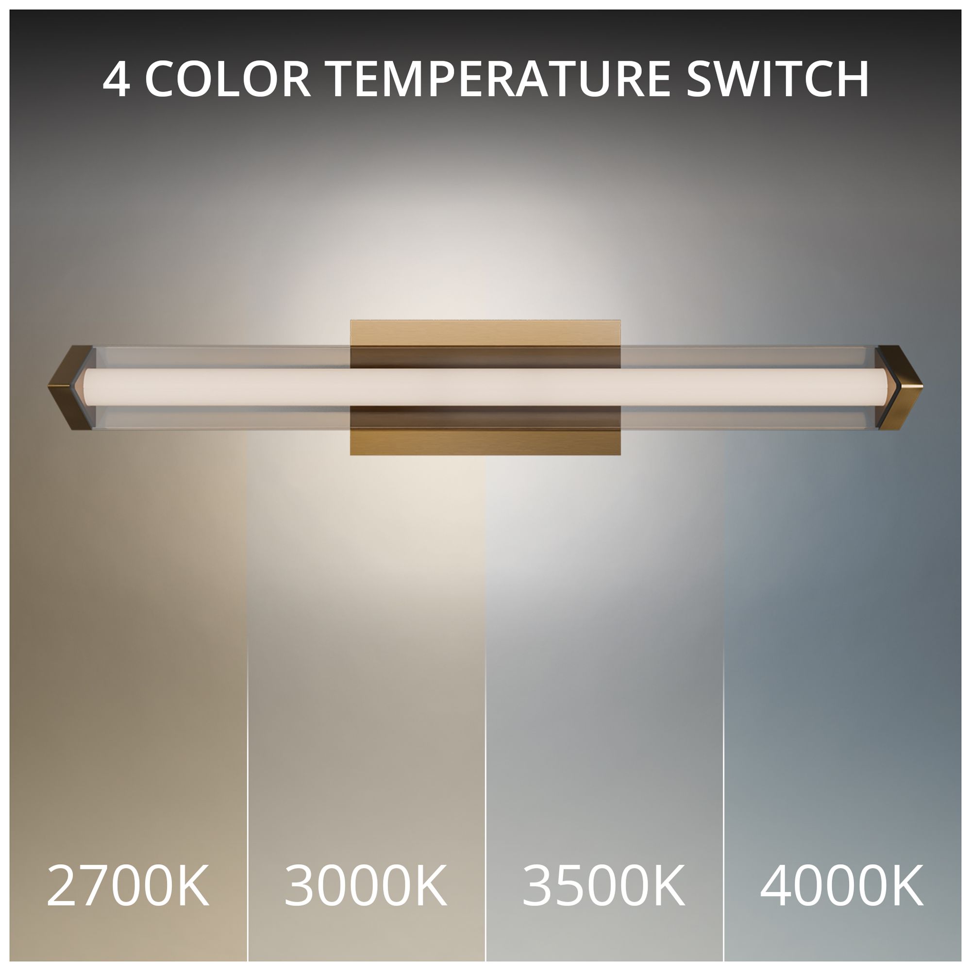 Image 2 Boulevard 2.5"H x 24"W 1-Light Bath Vanity & Wall Light in Ag more views