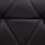 Boulton Black Faux Leather Adjustable Swivel Bar Stool