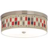 Bounce 14&quot; Wide Giclee Energy Efficient Ceiling Light