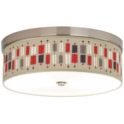 Bounce 14&quot; Wide Giclee Energy Efficient Ceiling Light