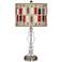 Bounce Giclee Apothecary Clear Glass Table Lamp