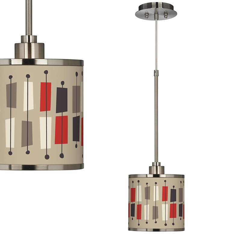 Image 1 Bounce Giclee Glow Mini Pendant Light