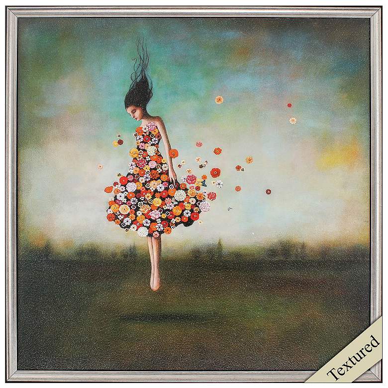Image 1 Boundlessness in Bloom 27"W x 27"H Non-Glass Framed Art