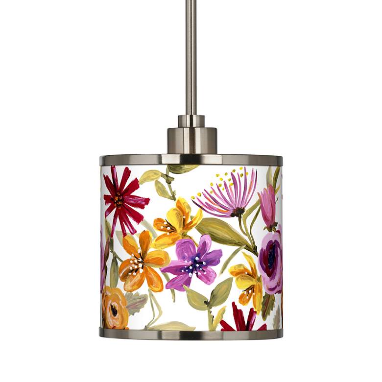 Image 3 Bountiful Blooms Giclee Glow Mini Pendant Light more views