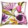 Bountiful Blooms I 18" Square Throw Pillow