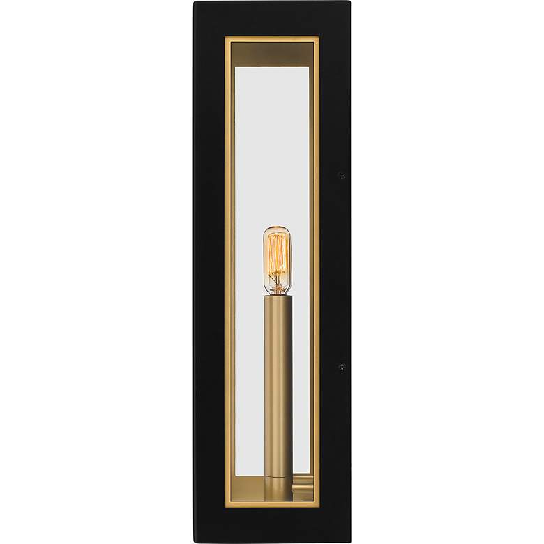 Image 5 Bourbon 2-Light Matte Black Outdoor Wall Lantern more views