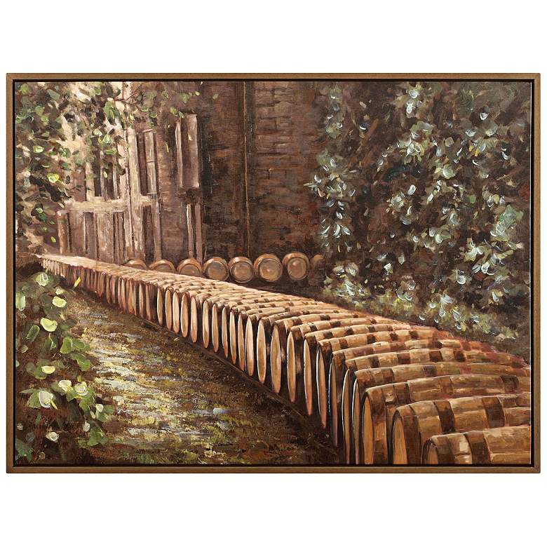 Image 1 Bourbon Country 48 inch Wide Framed Canvas Wall Art