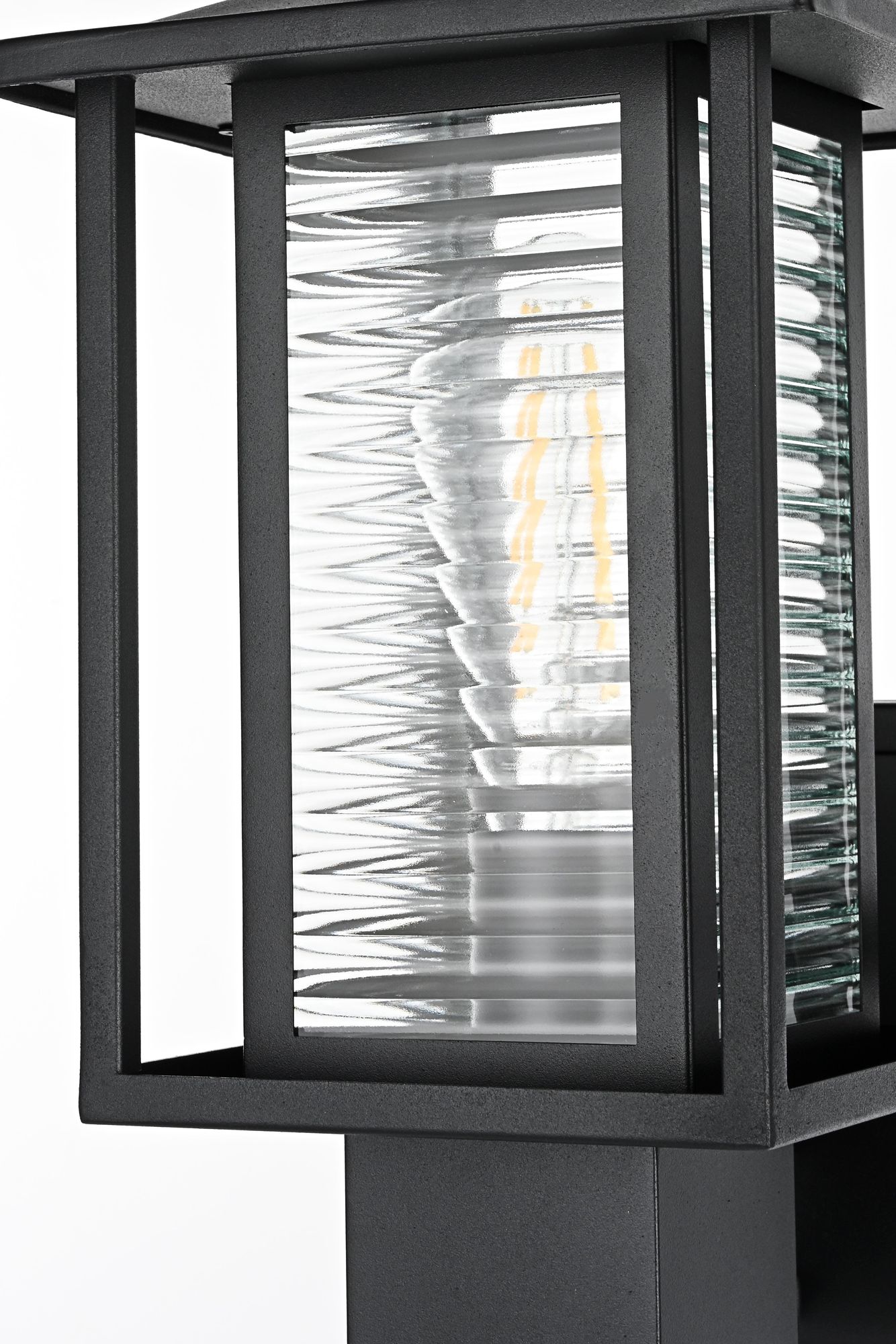 Bouvier 14" High Black Outdoor Wall Light