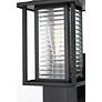 Bouvier 14" High Black Outdoor Wall Light