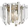 Bova 17 1/4" Wide Polished Nickel 4-Light Ceiling Light