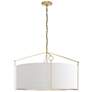 Bow Large Pendant - Modern Brass - Anna Shade
