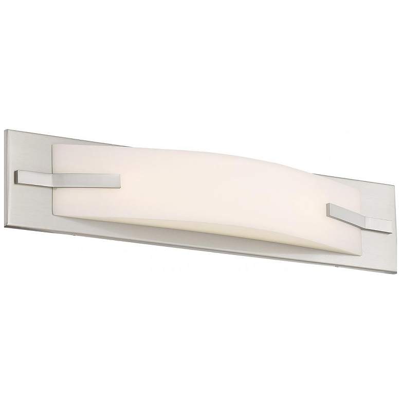 Image 1 Bow LED 20 in.; Vanity Fixture; Brushed Nickel Finish