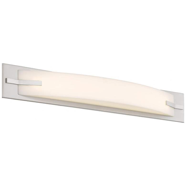 Image 1 Bow LED 31 in.; Vanity Fixture; Brushed Nickel Finish