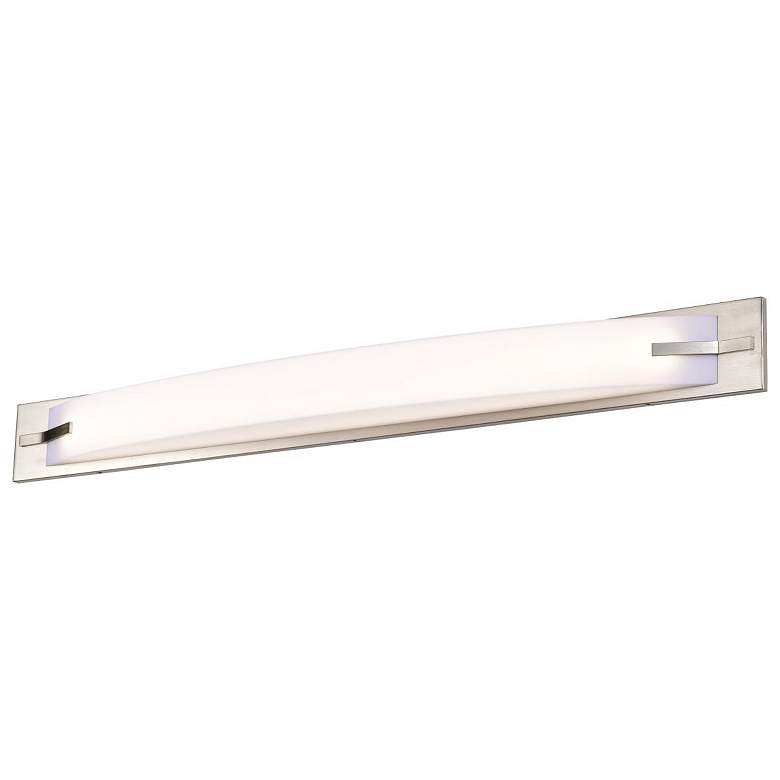 Image 2 Bow LED 43 in.; Vanity Fixture; Brushed Nickel Finish more views