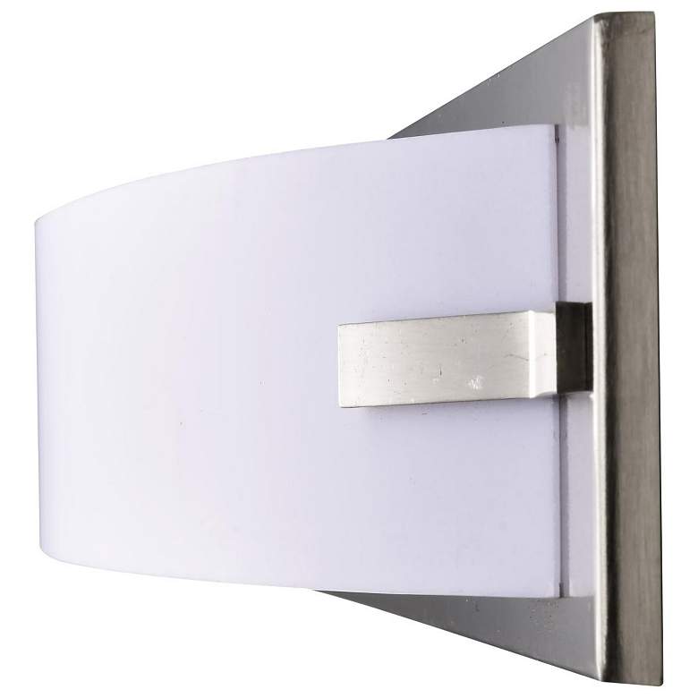 Image 6 Bow LED 43 in.; Vanity Fixture; Brushed Nickel Finish more views