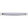Bow LED 43 in.; Vanity Fixture; Brushed Nickel Finish