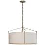 Bow Pendant - Soft Gold Finish - Flax Shade