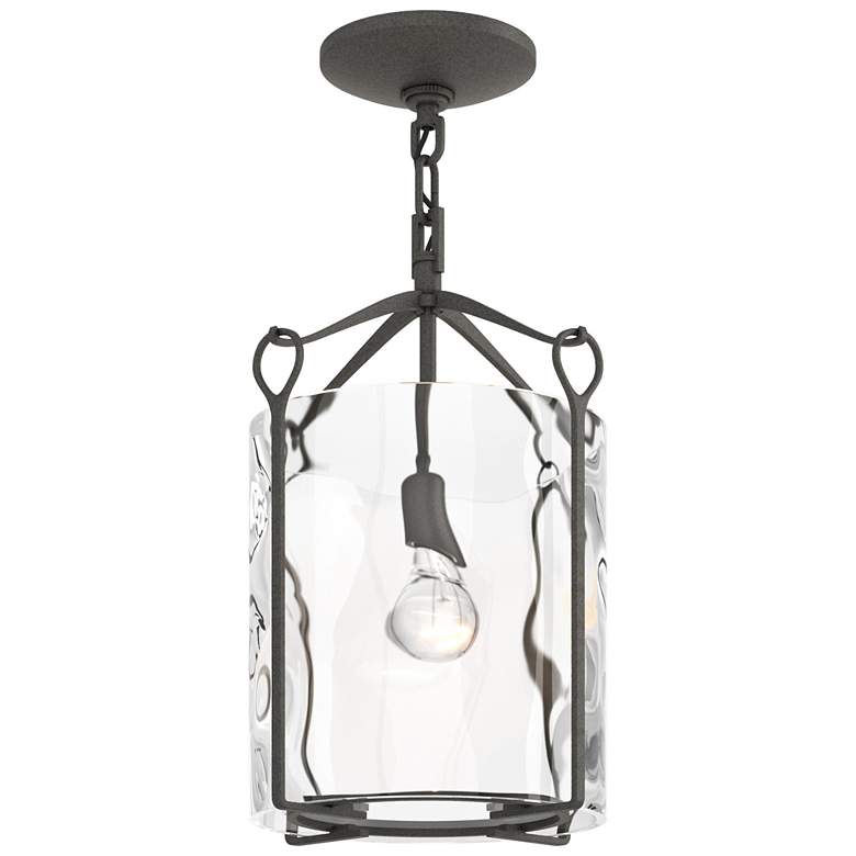 Image 1 Bow Semi-Flush - Iron - Water Glass