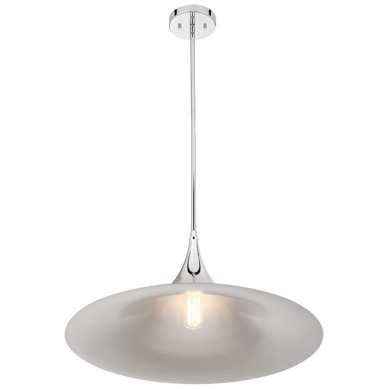 Image 4 Bowdin 1-Light Pendant in Polished Chrome more views