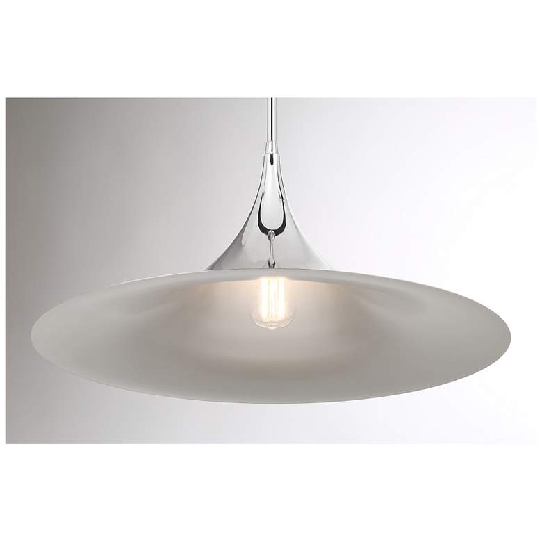 Image 5 Bowdin 1-Light Pendant in Polished Chrome more views