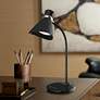 Bowen LED Desk Lamp in Black with Touch Dimmer Control