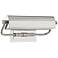 Bowery 13 1/4" Wide Polished Nickel LED Picture Light