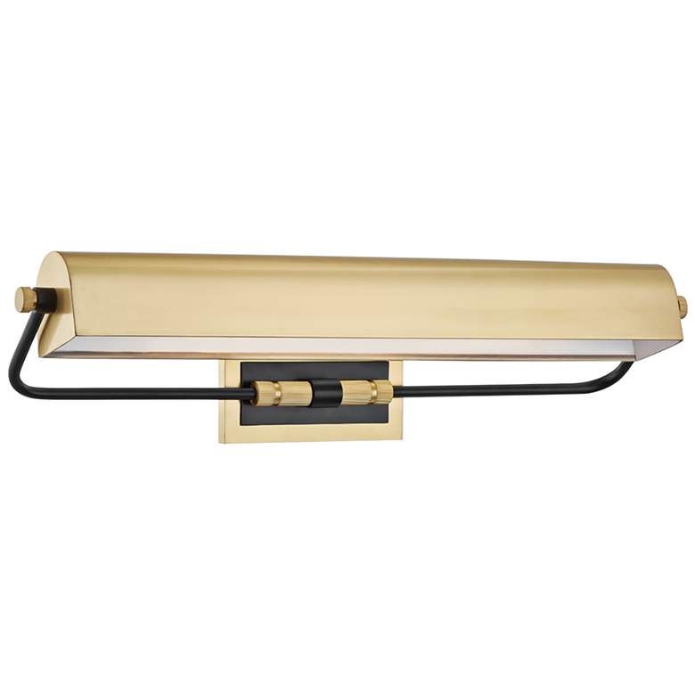 Image 1 Bowery 23 1/4" Wide Aged Old Bronze LED Picture Light