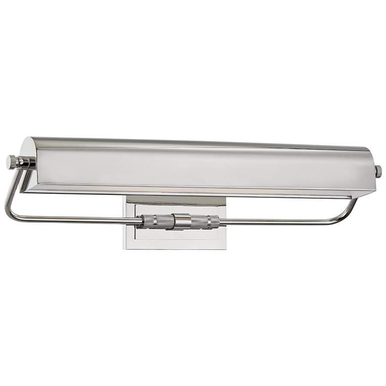 Image 1 Bowery 23 1/4 inch Wide Polished Nickel LED Picture Light