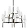 Bowery 48" Wide Aged Old Bronze 15-Light Chandelier