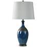 Bowie 35" Blue Table Lamp