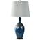 Bowie 35" Blue Table Lamp
