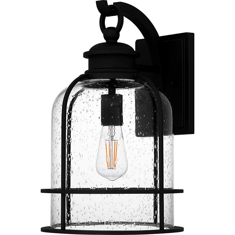 Image 4 Bowles 1-Light Earth Black Outdoor Wall Lantern more views