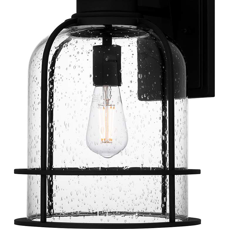 Image 7 Bowles 1-Light Earth Black Outdoor Wall Lantern more views