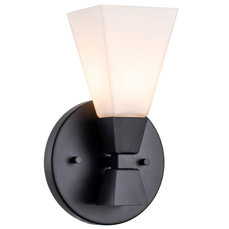 Image 1 Bowtie 1 Light Bath Bar in Matte Black