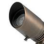 3_Boxer 2 1/2"H Brass Outdoor Spot Light w/ Adjustable Cowl more views