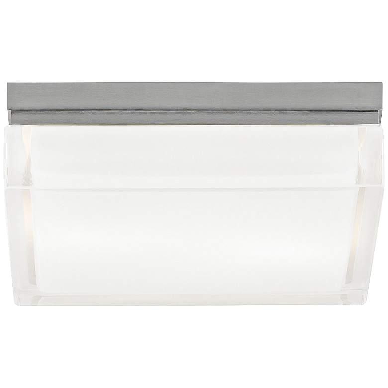 Image 2 Boxie 9" Wide LED Frost Glass Ceiling Light