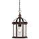 BOXWOOD 1 LGT OUTDOOR HANGING
