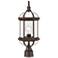 BOXWOOD 1 LGT OUTDOOR POST