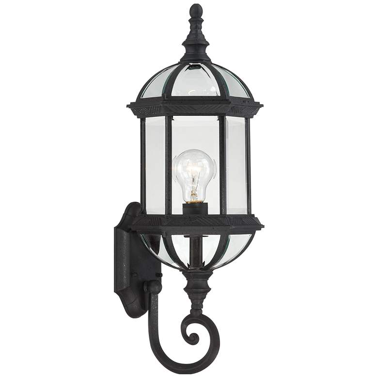 Image 1 Boxwood - 1 Light - 22 in. - Outdoor Wall with Clear Beveled Glass