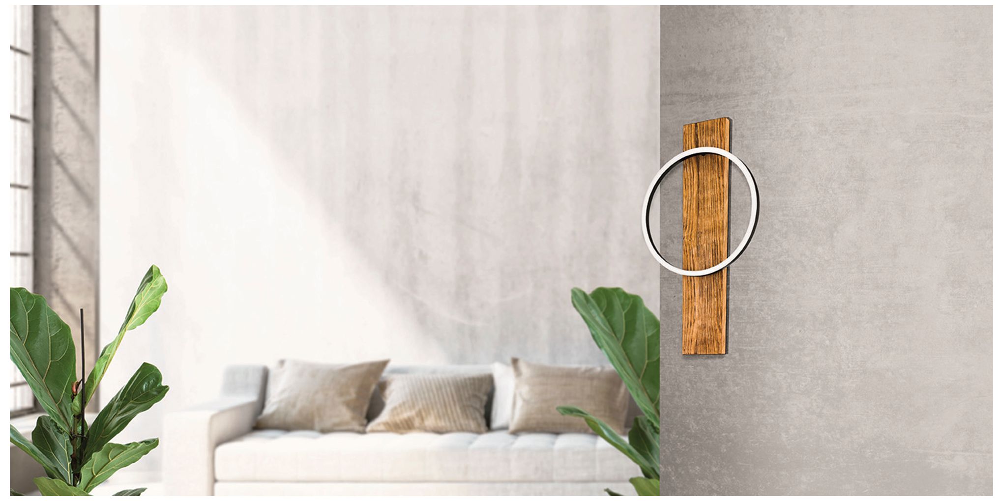 Thumbnail2 of Boyal - 1-Light LED Sconce - Brushed Pine Wood Finish - Black Shade more views